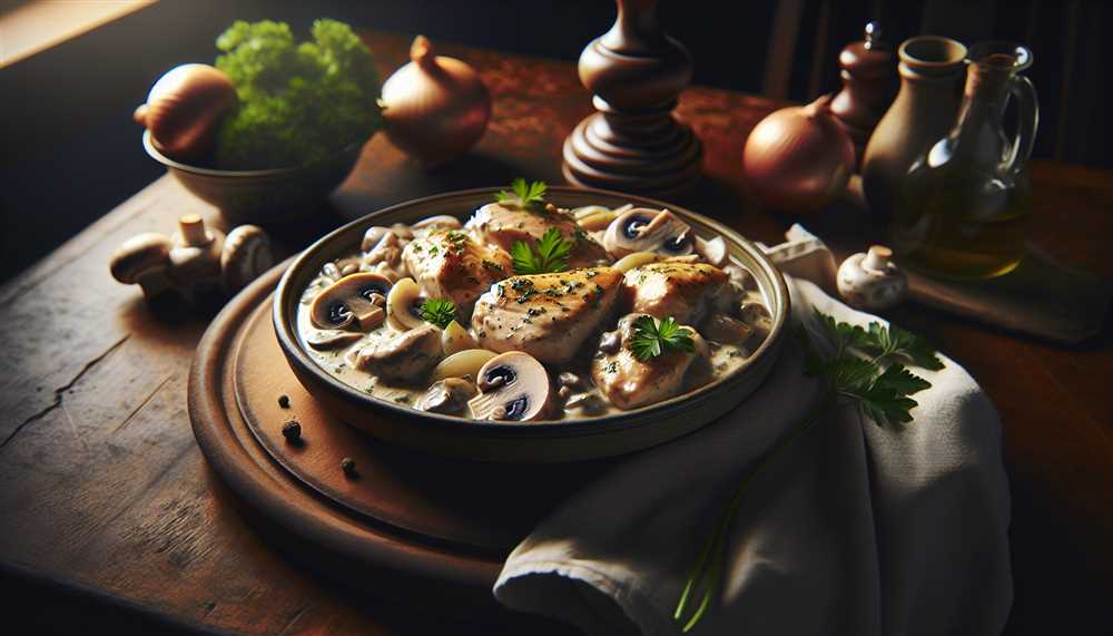 Фрикасе из курицы классическое